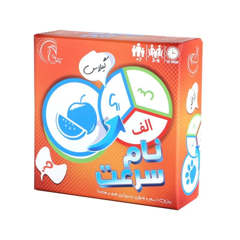 تصویر بازی فکری نام سرعت، بازی فکری