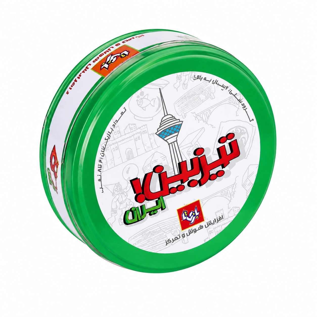 تصویر بازی فکری تیزبین ایران، بازی فکری 7+ سال از برند بازیتا