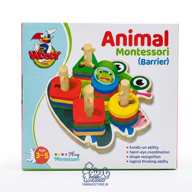 مونته سوری حیوانات مانع دار(مدل اژدها) (3 تا 5 سال)