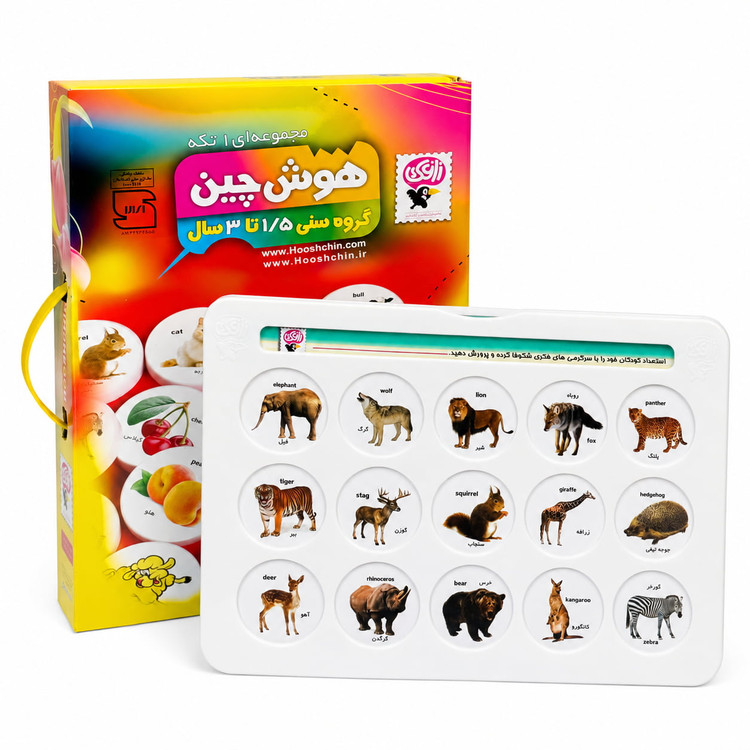 بازی فکری هوش چین یک تکه زاغک (1.5 تا 3 سال)
