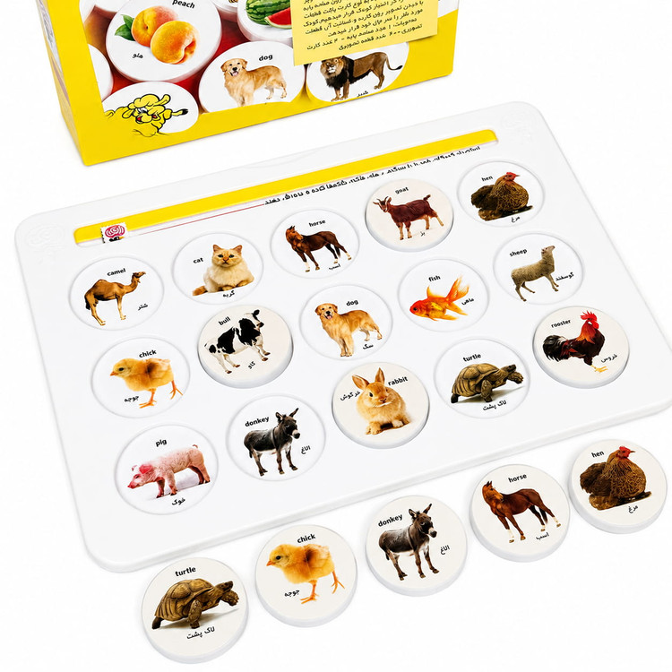 بازی فکری هوش چین یک تکه زاغک (1.5 تا 3 سال)