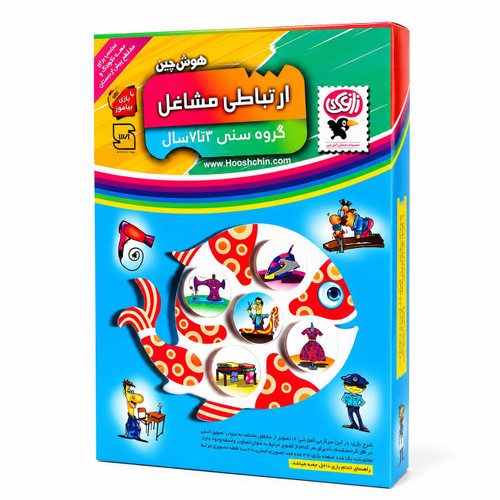 تصویر بازی فکری هوش چین ارتباطی مشاغل، بازی فکری کودک از برند زاغک