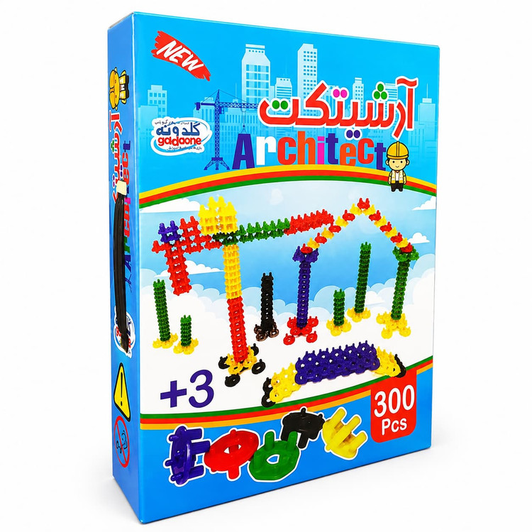 تصویر بازی فکری آرشیتکت ۳۰۰ قطعه گلدونه، بازی فکری