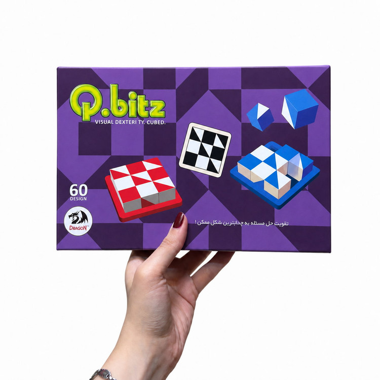 بازی فکری کیوبیتس دراگون (Q.bitz Dragon) 6 سال به بالا