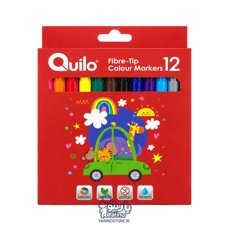 ست ماژیک نقاشی ۱۲ رنگ کویلو (Quilo)