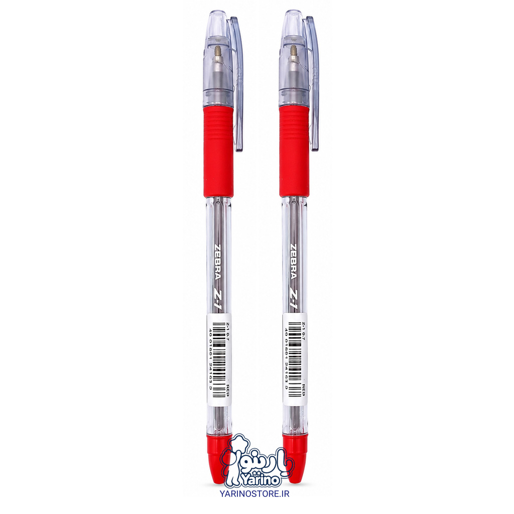 پک دو عددی خودکار زبرا قرمز 0.7 میلی متر (مدل Z-1) (0.7 mm)