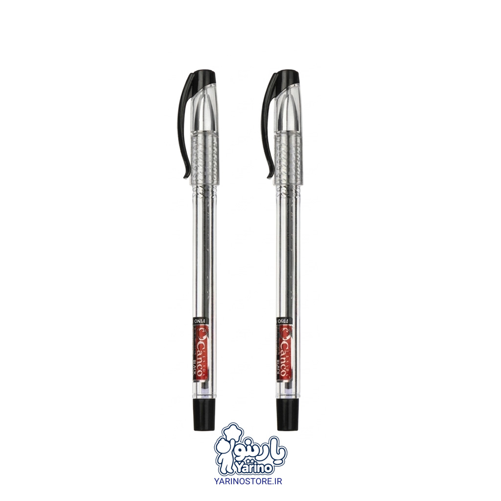 پک دو عددی خودکار کنکو مشکی 1 میلی متر (1mm)